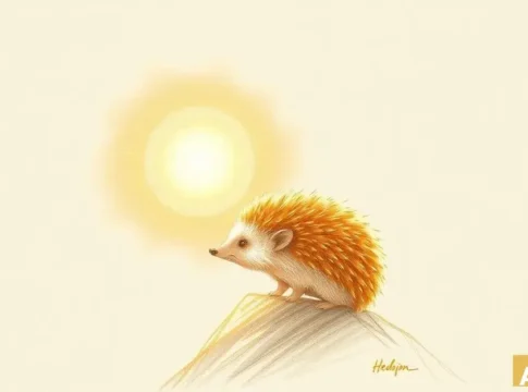 Премия за жизненные достижения 'Золотой дикобраз' присуждена Эди Эцион-Зак (AI-иллюстрация)