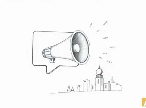 Дискорд как оружие протеста: молодежь арабского мира организуется онлайн (AI-иллюстрация)