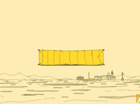 ЦАХАЛ устанавливает желтые барьеры для обозначения границы контроля в секторе Га (AI-иллюстрация)