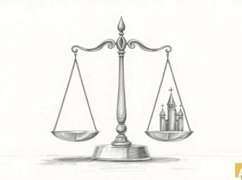 Китай использует американские методы в торговой войне (AI-иллюстрация)