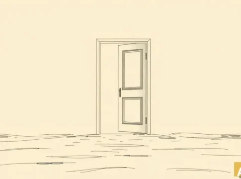 Кристи Ноэм предлагает нелегальным иммигрантам депортироваться самостоятельно (AI-иллюстрация)