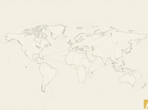 SpaceX запустила более 10 000 спутников на орбиту Земли (AI-иллюстрация)