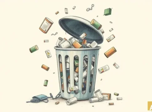 Забастовка нарушает вывоз мусора в Ашдоде (AI-иллюстрация)