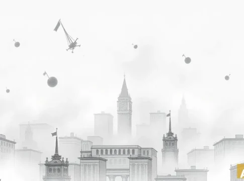 Не видно ничего: смог душит Нью-Дели из-за поведения жителей (AI-иллюстрация)