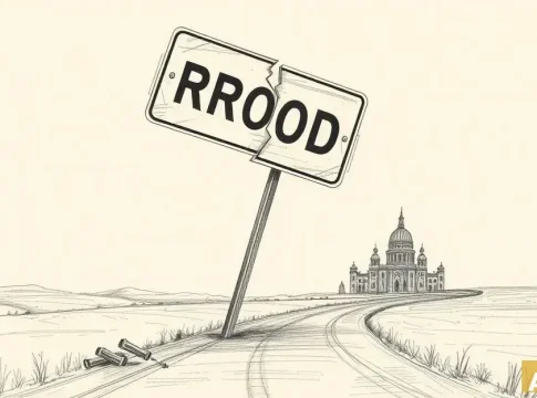 Нелегальный иммигрант, ранее депортированный, убил мужчину в ДТП после возвращен (AI-иллюстрация)