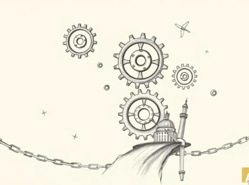 Идан Негев: промышленный парк, меняющий социально‑экономический ландшафт Северно (AI-иллюстрация)