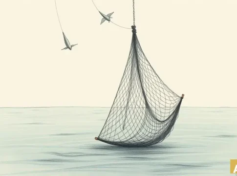 Израиль вернет 150 тысяч шекелей рыбакам из Газы (AI-иллюстрация)