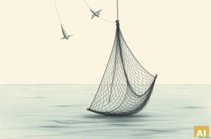 Израиль вернет 150 тысяч шекелей рыбакам из Газы (AI-иллюстрация)