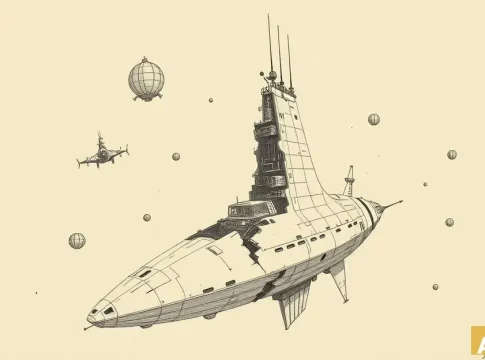 NASA угрожает расторгнуть контракт с SpaceX на Artemis III (AI-иллюстрация)