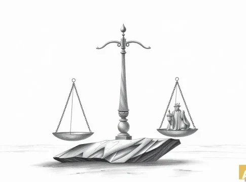 Исторический шаг: конфликт между правительством Израиля и юридической советницей (AI-иллюстрация)