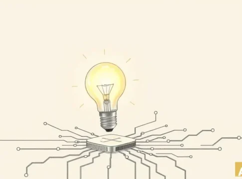 Цифровая трансформация как драйвер роста бизнеса (AI-иллюстрация)