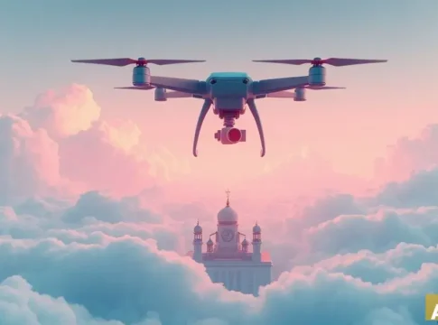 Евросоюз разрабатывает план защиты своих небес от дронов (AI-иллюстрация)