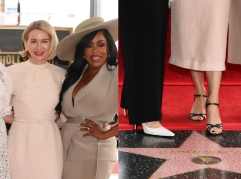 Сара Полсон и Ниси Нэш поддержали Наоми Уоттс на Аллее славы