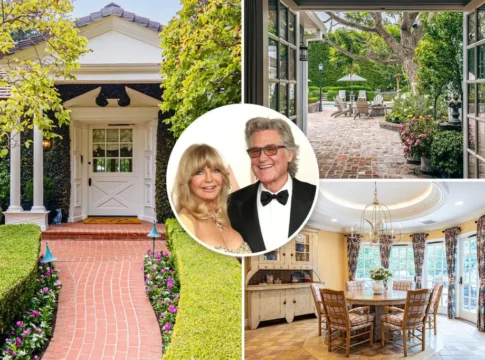 Дом Голди Хоун и Курта Рассела в Лос-Анджелесе выставлен на продажу за $13.49 млн