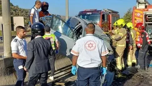 Смертельное ДТП на шоссе 443 в Мате‑Биньямин