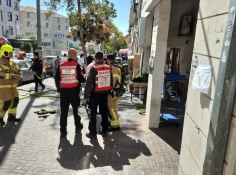 Пожар в ресторане в Бейтар-Илите: пострадали два человека