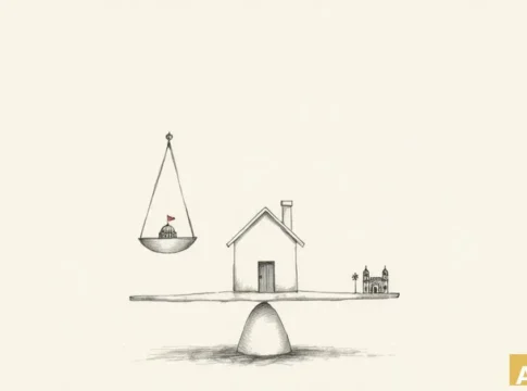 Современное жилье в Израиле: вызовы для религиозного населения (AI-иллюстрация)