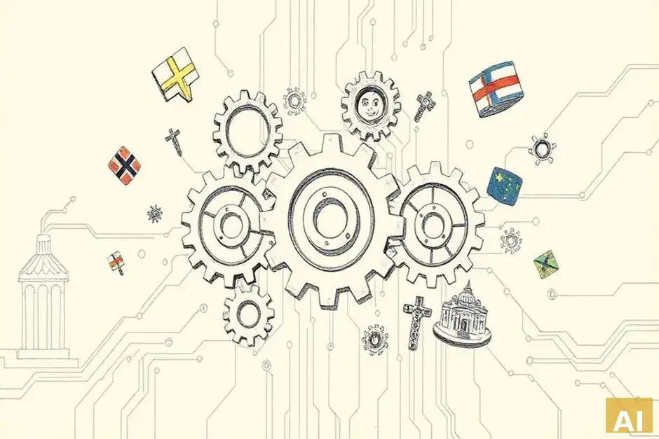 Израиль расширяет сотрудничество в сфере кибербезопасности с Индией (AI-иллюстрация)