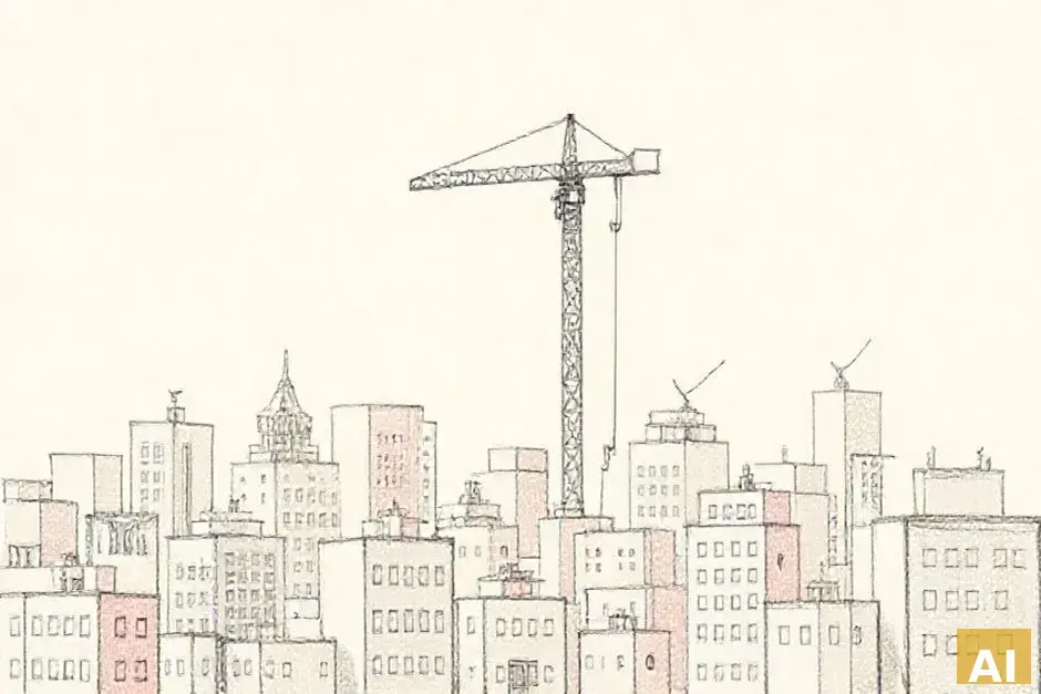 Революция в строительстве: Израиль выдал разрешения на сотни квартир за рекордны (AI-иллюстрация)