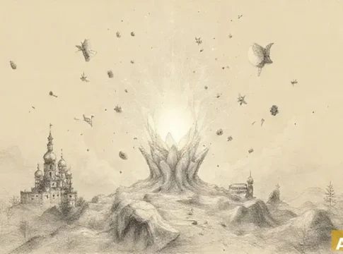 Откройте свой внутренний свет: курс по небесному исцелению в Бат-Яме (AI-иллюстрация)