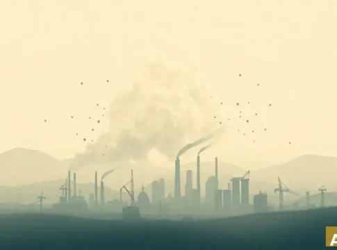 Мэр Цахи Барим подал иск против использования скунсового газа (AI-иллюстрация)