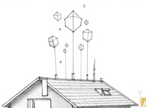 Ашдод: Солнечная энергия приходит в жилые дома – установлена первая система на к (AI-иллюстрация)