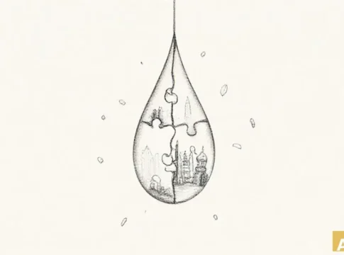 Израиль под властью холодной и дождливой погоды: ожидаются грозы, наводнения и ш (AI-иллюстрация)