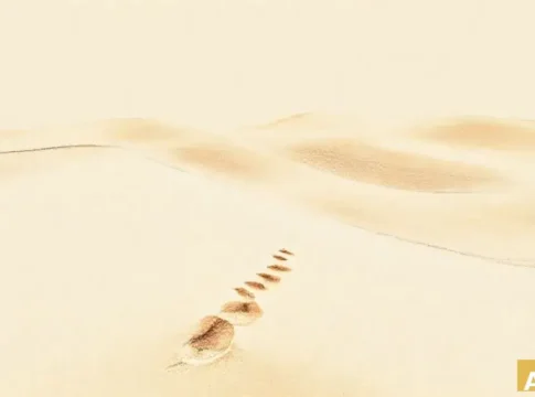 Изменение климата угрожает верблюдам Марокко и культурному наследию Сахары (AI-иллюстрация)