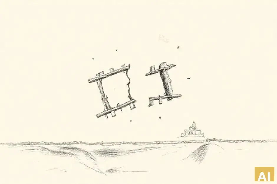 Польша: диверсия на железной дороге, ведущей к границе с Украиной (AI-иллюстрация)