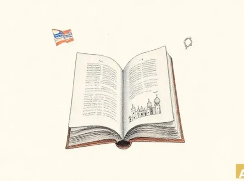 Спектакль «Четыре сказки и королева» — от США к Израилю (AI-иллюстрация)