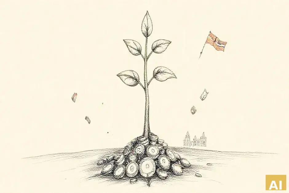 Финансовая грамотность в Израиле: молодежь опережает старшее поколение, но сохра (AI-иллюстрация)