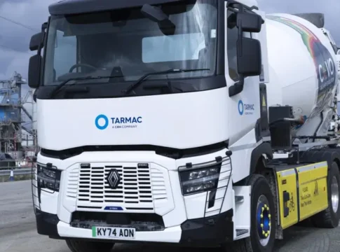 Шотландия получила первый электрический бетоносмеситель Tarmac