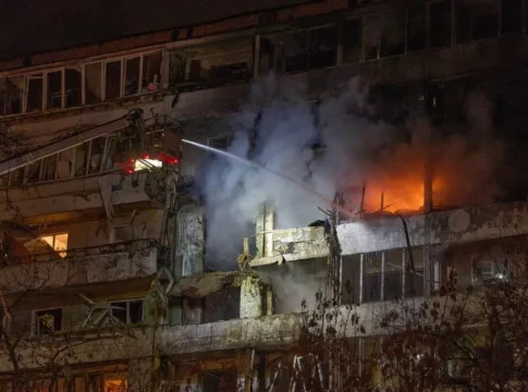 Российские дроны атаковали Киев вскоре после заявлений Кремля о неприемлемости европейских предложений по миру