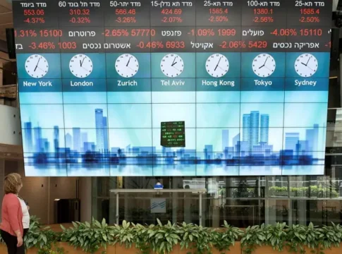 Фондовый рынок Израиля закрылся в минусе: страховой сектор и акции моды несут потери, доллар приближается к 3.30 шекелей