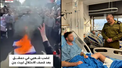 Начальник Генштаба ВС Израиля встретился с ранеными бойцами, пострадавшими в бою на территории Сирии