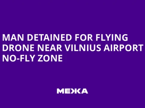 В Литве задержан мужчина за запуск дрона в запретной зоне аэропорта Вильнюса