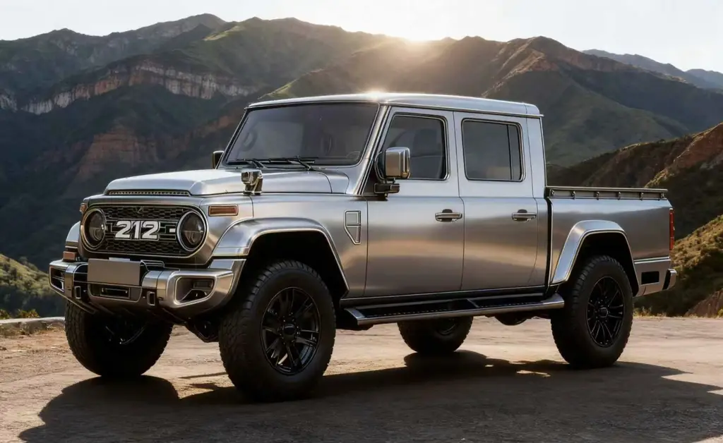 BAW готовит новые версии внедорожника 212 T01: мягкий верх и пикап