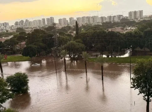 Ашкелон бьет рекорды: Израиль пережил самые сильные дожди выходных