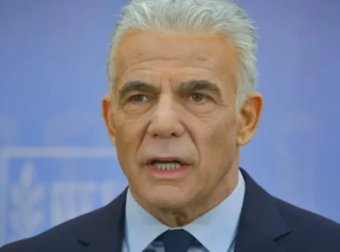 Лапид: Правительство правых окончательно отказалось от аннексии