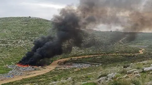 Модин: дым от палестинских пожаров задушил город