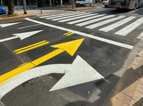 Перекресток Аарона Гордона и Нецах Исраэль в Тель-Авиве стал безопаснее и удобнее