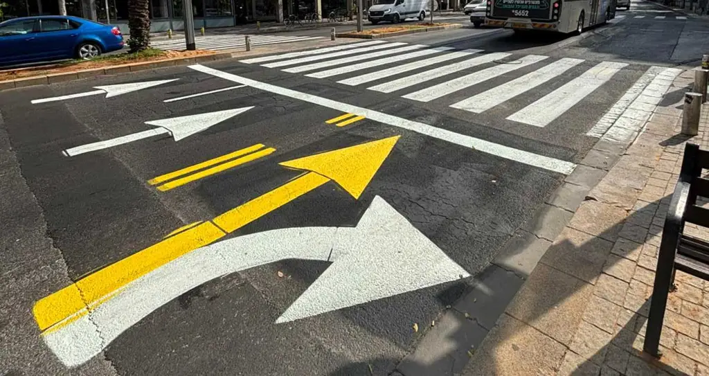 Перекресток Аарона Гордона и Нецах Исраэль в Тель-Авиве стал безопаснее и удобнее