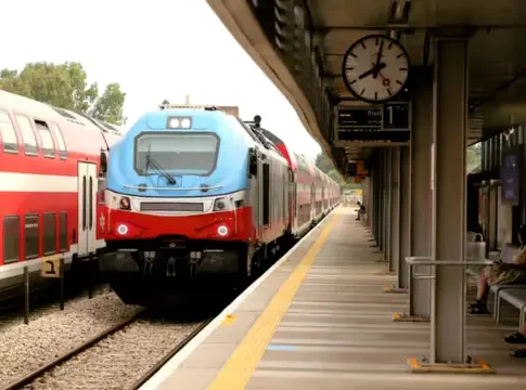 Временная остановка движения поездов на прибрежной линии Тель-Авив – Хайфа в связи с работами