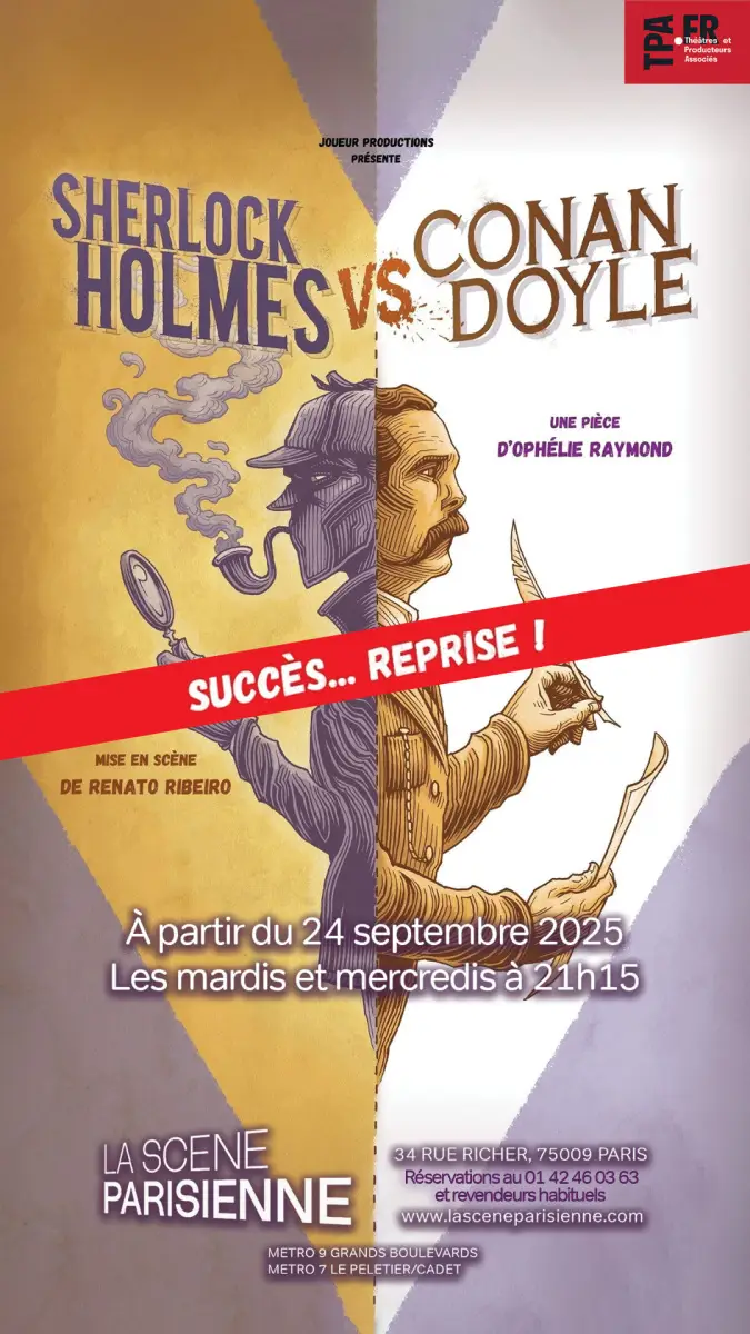 Шерлок Холмс против Конан Дойла: парижская премьера комедии о противостоянии автора и героя