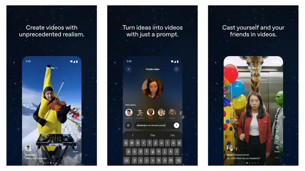 Приложение Sora от OpenAI теперь доступно и на Android