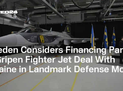 Швеция рассматривает возможность финансирования части сделки по истребителям Gripen для Украины