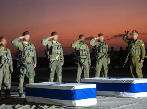 Тело похищенного возвращено в Израиль для идентификации