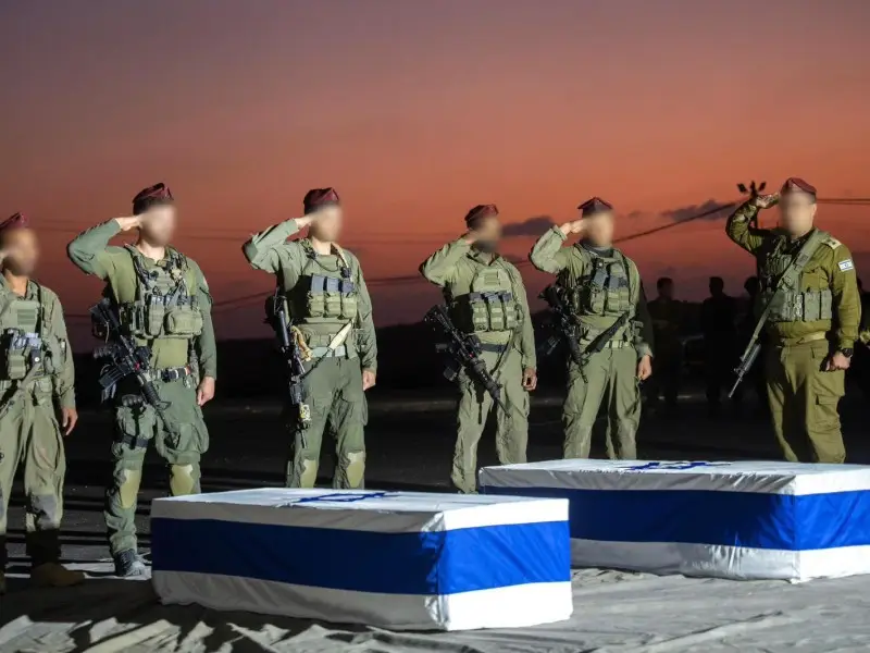 Тело похищенного возвращено в Израиль для идентификации