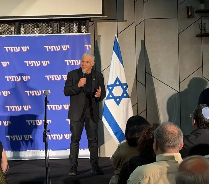 Яир Лапид в Ашдоде: «Вернуть рассудок Израилю»