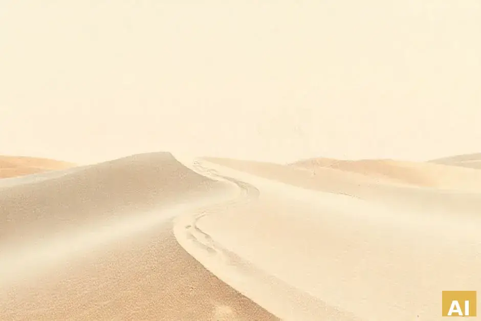 Израильская художница по песку объединит усилия с командой робототехники из Бинь (AI-иллюстрация)